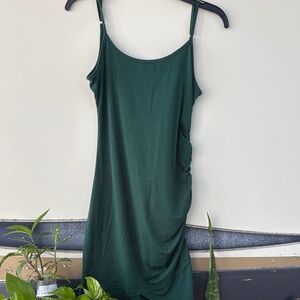 Green Sleeveless Dress
